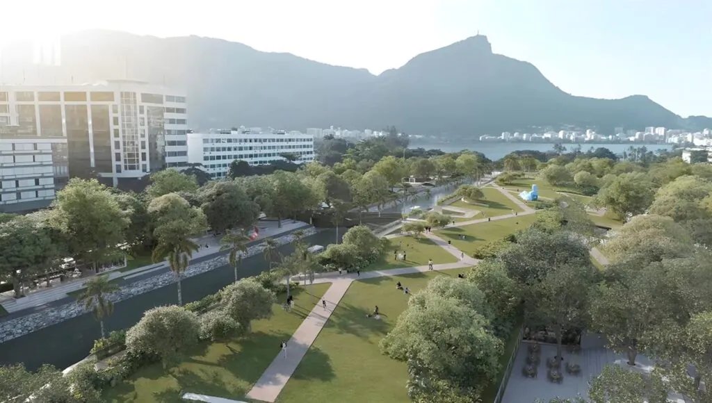 Jardim de Alah vista aérea