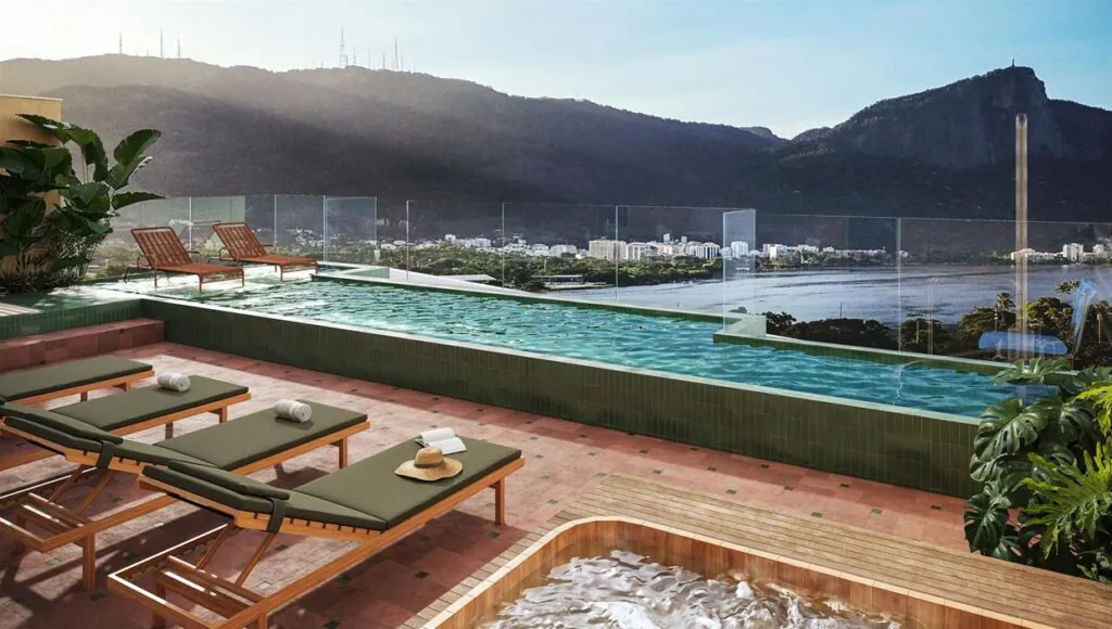 Rooftop piscina
